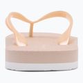 Calvin Klein női flip flop YW0YW01720 Thong+ Tpu Metallic suttogó rózsaszín/világító fehér 6