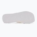 Calvin Klein női flip flop YW0YW01720 Thong+ Tpu Fémes tojáshéj/világos fehér 4