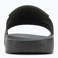 Calvin Klein férfi flip-flop HM0HM01752 Pool Slide Double T sötét olajzöld 6