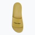 Calvin Klein férfi flip-flop HM0HM00455 Pool Slide Gummi avokádóolajos csúszda 5