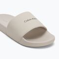 Calvin Klein férfi flip-flop HM0HM01754 Pool Slide Ck Square toll szürke 7