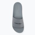 Calvin Klein férfi flip-flop HM0HM00455 Pool Slide csúszda gumi gránit úton 5