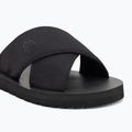 Férfi Calvin Klein YM0YM01223 Cross Sandal Crxs Tx tripla fekete flip-flopok 7