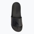 Férfi Calvin Klein YM0YM01269 Slide Aop Print tripla fekete flip-flopok 5
