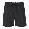 Férfi Calvin Klein KM0KM01093 Intense Power Medium Double WB pvh fekete úszógatya
