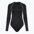 Női egyrészes fürdőruha Calvin Klein KW0KW02790 Intense Power Move Rashguard One Piece pvh fekete