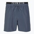 Férfi Calvin Klein KM0KM01093 Intense Power Medium Double WB grisaile fürdőruha