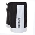 Férfi Calvin Klein KM0KM01095 Intense Power Medium Drawstring Fashion fürdőruha ragyogó fehér 3