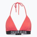 Calvin Klein fürdőruha felső KW0KW02750 Intense Power Rib Triangle-RP káprázatos korallszín