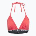 Calvin Klein fürdőruha felső KW0KW02750 Intense Power Rib Triangle-RP káprázatos korallszín 2