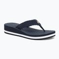 Tommy Hilfiger Crochet Mid Beach Sandal női flip flopok űrkék