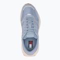 Tommy Jeans női Cleated Runner kék harangjáték cipő 5