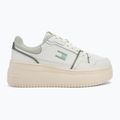 Női cipők Tommy Jeans Retro Basket Flatform ecru/misty sage 2