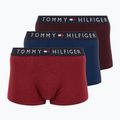 Boxeralsók Tommy Hilfiger UM0UM03180 Trunk 3 pár deep burgundy/purple navy/deep rouge heather