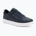 Férfi Tommy Hilfiger Basket Core Core Lite Lth Mix sivatagi égbolt cipő