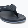 Férfi Tommy Hilfiger Molded Comfort Beach desert sky flip flopok 7