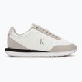 Női cipők Calvin Klein YW0YW01942 Retro Runner Lace Up Leather MG bright white/chateau 2
