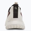 Női cipő Calvin Klein YW0YW01992 Eva Runner Drawstring Mix MG lily white/beluga/new maroon 6