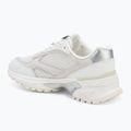 Női cipők Calvin Klein YW0YW02009 Hike Runner Mesh Mix MET MG bright white/silver 3