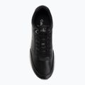 Női cipők Calvin Klein YW0YW01942 Retro Runner Lace Up Leather MG black/formal gray 5