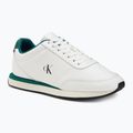Férfi cipők Calvin Klein YM0YM01355 Retro Runner Essential Leather bright white/galapagos