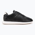 Férfi cipők Calvin Klein YM0YM01381 Retro Runner Leather Tape black/bright white/gum 2