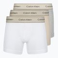 Férfi boxeralsó Calvin Klein LV00NB4447 Brief 3 pairs oyster gray/grey heather/white