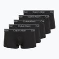 Boxeralsók Calvin Klein LV00NB4412 Low Rise Trunk 5 pár black