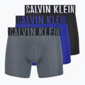 Boxeralsók Calvin Klein 000NB3612A Brief 3 pár black/royalty/turbulence