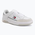 Férfi cipők Tommy Jeans Cupsole Leather white