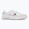 Férfi cipők Tommy Jeans Cupsole Leather white 2