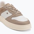 Női cipők Tommy Hilfiger Sporty Cupsole Tumbled Leather coastal taupe/ecru/yellow 7