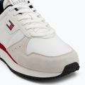 Férfi cipők Tommy Jeans Eva Runner Leather red/white/blue 7
