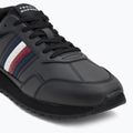 Férfi cipő Tommy Hilfiger New Runner Eva Lth Stripes fekete 7