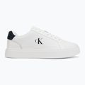 Férfi cipők Calvin Klein YM0YM01435 Classic Cupsole Laceup Leather bright white/navy 2