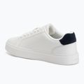 Férfi cipők Calvin Klein YM0YM01435 Classic Cupsole Laceup Leather bright white/navy 3