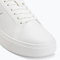 Férfi cipők Calvin Klein YM0YM01435 Classic Cupsole Laceup Leather bright white/navy 7