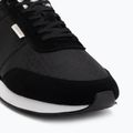 Férfi cipők Calvin Klein HM0HM02140 Retro Runner Ripstop Aop black/bright white 7