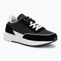 Férfi cipők Calvin Klein HM0HM02144 City Runner Laceup Nylon Mix black/bright white