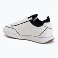 Női cipők Calvin Klein HW0HW02994 Retro Runner Sock Patch Leather bright white/black 3