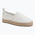 Női spárgatalpú cipők Calvin Klein HW0HW02931 Oblique Canvas Off White
