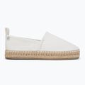 Női spárgatalpú cipők Calvin Klein HW0HW02931 Oblique Canvas Off White 2