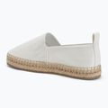 Női spárgatalpú cipők Calvin Klein HW0HW02931 Oblique Canvas Off White 3