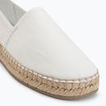 Női spárgatalpú cipők Calvin Klein HW0HW02931 Oblique Canvas Off White 7