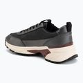 Női cipők Calvin Klein HW0HW02999 Hike Runner Organza Met Leather gun metal/bordeaux 3