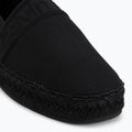 Női spárgatalpú cipők Calvin Klein HW0HW02934 Oblique Webbing Triple Black 7