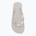 Női flip-flop papucsok Calvin Klein HW0HW03120 Flatform silver 5
