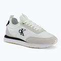 Női cipők Calvin Klein YW0YW02060 Retro Runner Sock Laceup Mix Mat bright white/black/marshmallow