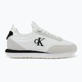 Női cipők Calvin Klein YW0YW02060 Retro Runner Sock Laceup Mix Mat bright white/black/marshmallow 2