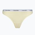 Női tanga Calvin Klein LV00QD5209 Thong 3 pairs shoreline/snow heather/pear sorbe 2